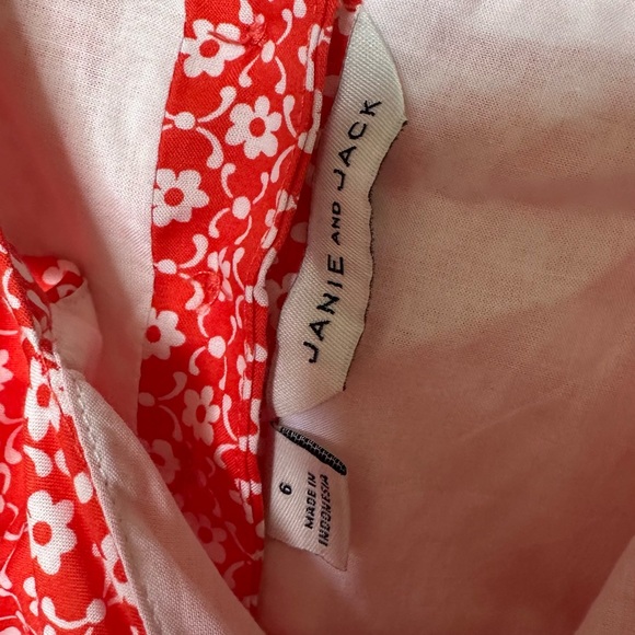 Janie & Jack Girls Floral Dress Sz 6yrs - Picture 8 of 9